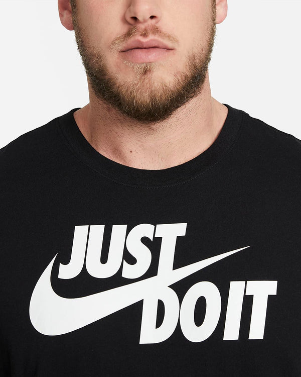 T SHIRT NIKE DRY-FIT MAGLIA UOMO MAN TEE JUST DO IT NERA - TOP LEVEL SPORT