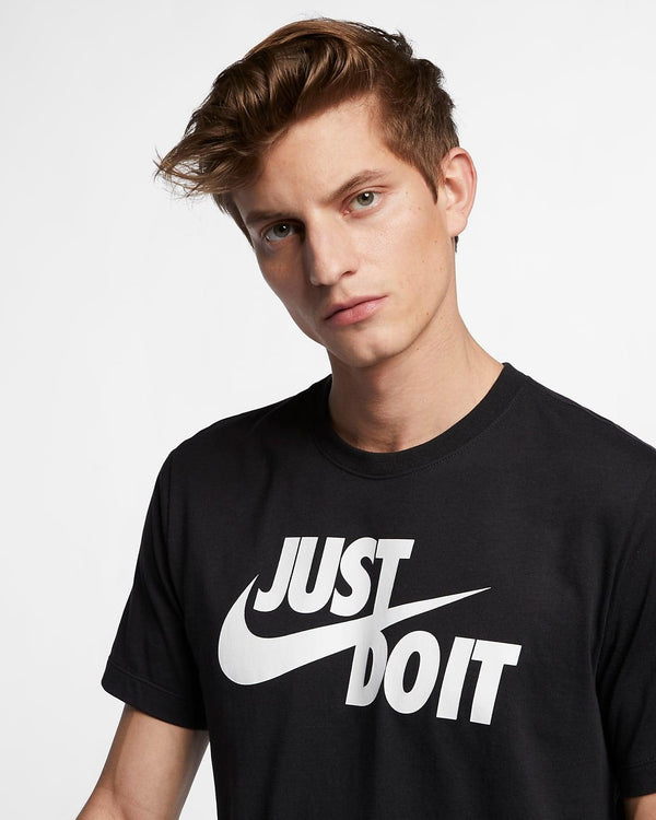 T SHIRT NIKE DRY-FIT MAGLIA UOMO MAN TEE JUST DO IT NERA - TOP LEVEL SPORT