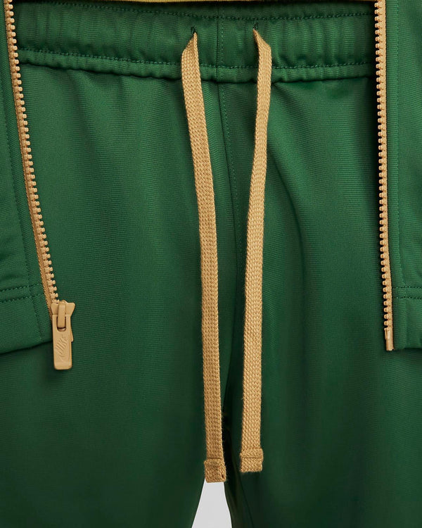 TUTA NIKE UOMO PANTALONE E GIACCA JOGGER DRI-FIT VERDE NERA - TOP LEVEL SPORT